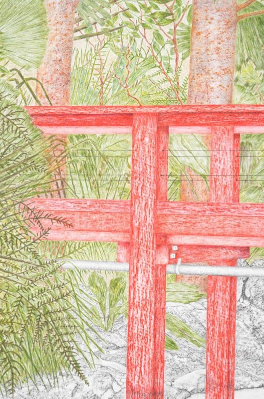 Shinto Bridge - detail by Petros Papoulis