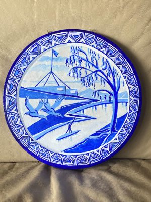 Canberra willow pattern by Cynthia Breheny