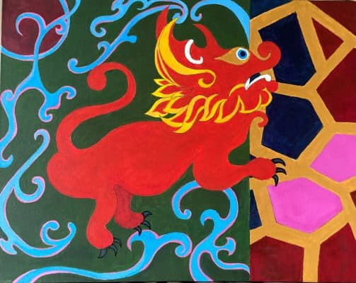 Chinese dragon by Melissa McCarthy