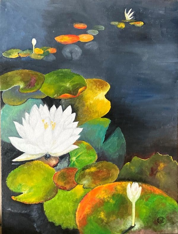 Waterlillies by Wendy Christian