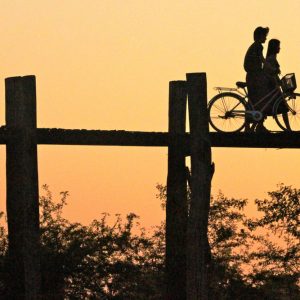 U Bein Bridge by Aart Groothuis