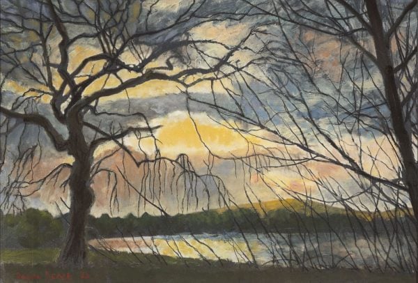 Lake Burley Griffin Sunset by Roger Beale AO