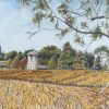 Farm buildings near Collector by Roger Beale AO