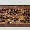 Qilin and plum blossoms carved bed panel