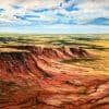 After the rains. Kings Canyon, Northern Territory by Chrissie Lloyd