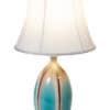 Opal green glaze porcelain lamp